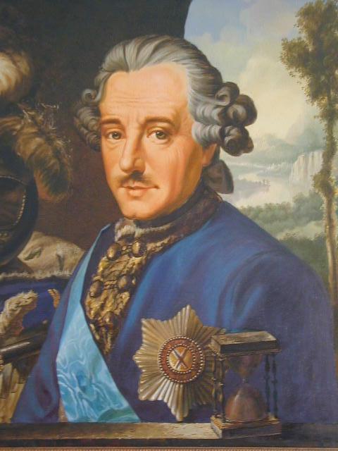 Ein echtes �lgemälde vom Alten Fritz.